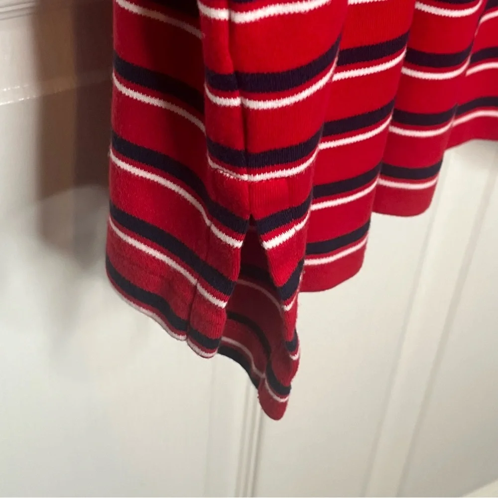 Polo Ralph Lauren Polo Shirt Men’s Sz XL Short Sleeve Red White Striped